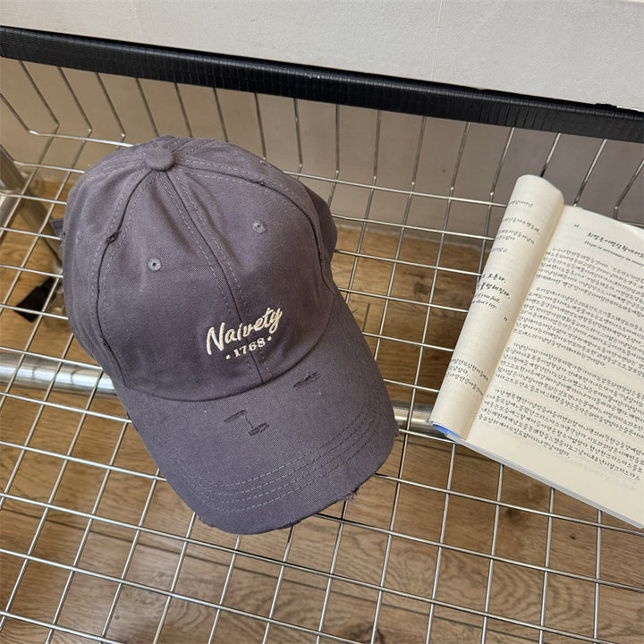 Herre Slittbomulls Baseball Caps Skanto