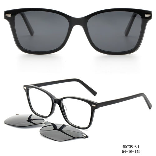 Dame solbrille i moteriktig dual-design Skanto