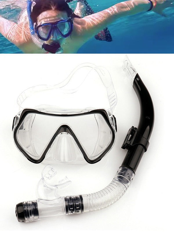 Snorkelmaske med anti-dugg teknologi og fleksibelt munnstykke Skanto