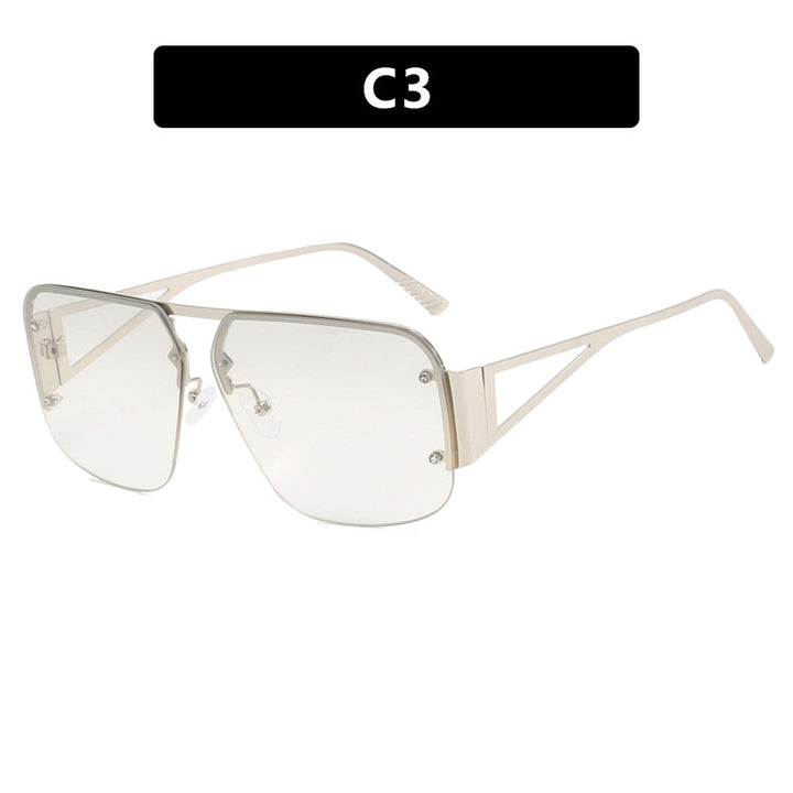 Skanto Women's Oversized Geometric Sunglasses with Smooth Lines and Protective UV Filter Skanto