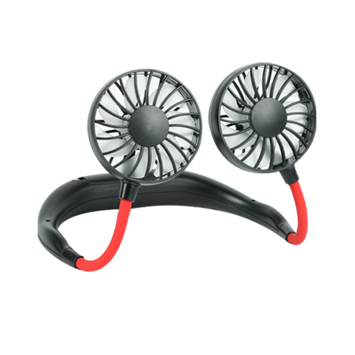 Unisex Dual-Blade Bærbar Nakke Vifte Skanto