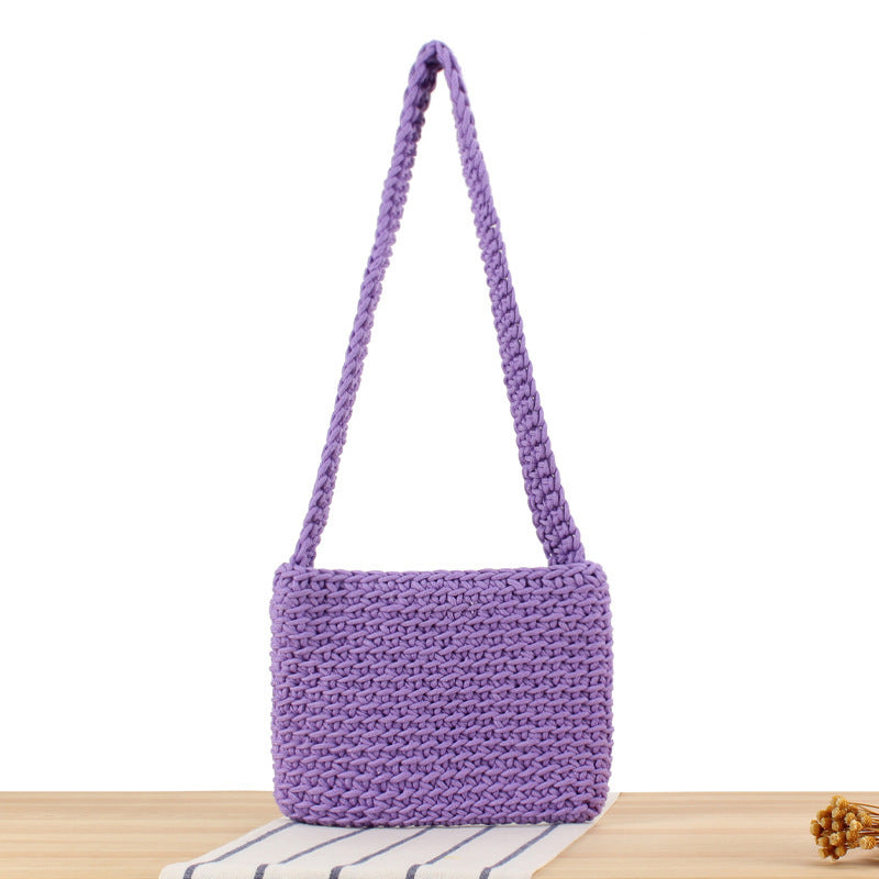 High-quality macrame handbag with stylish shoulder straps Skanto