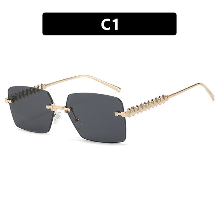 Women's fashionable sunglasses with unique and decorative frame Skanto