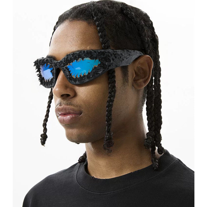Dame unik sport solbrille i futuristisk design Skanto