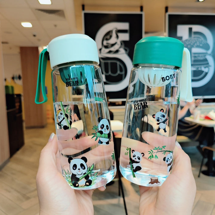 Dame Lekker drikkeflaske med gledelig panda-motiv Skanto