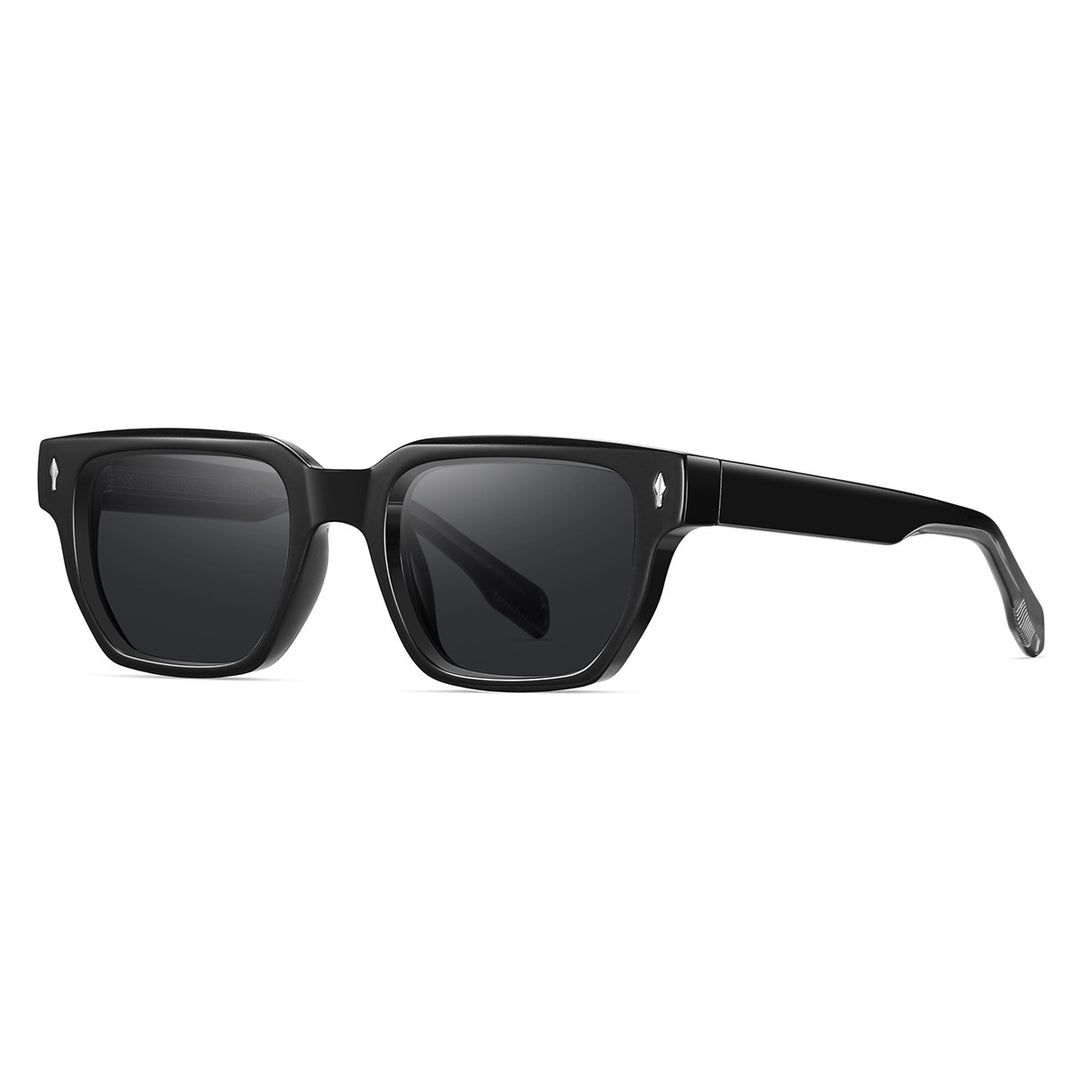 Dame solbrille i moderne, elegante kvadratdesign Skanto