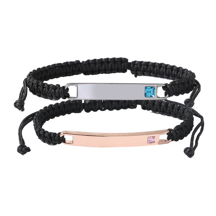 Skanto | Personlig Magnetskapsel Hjerte Kjærlighet Armbåndsett