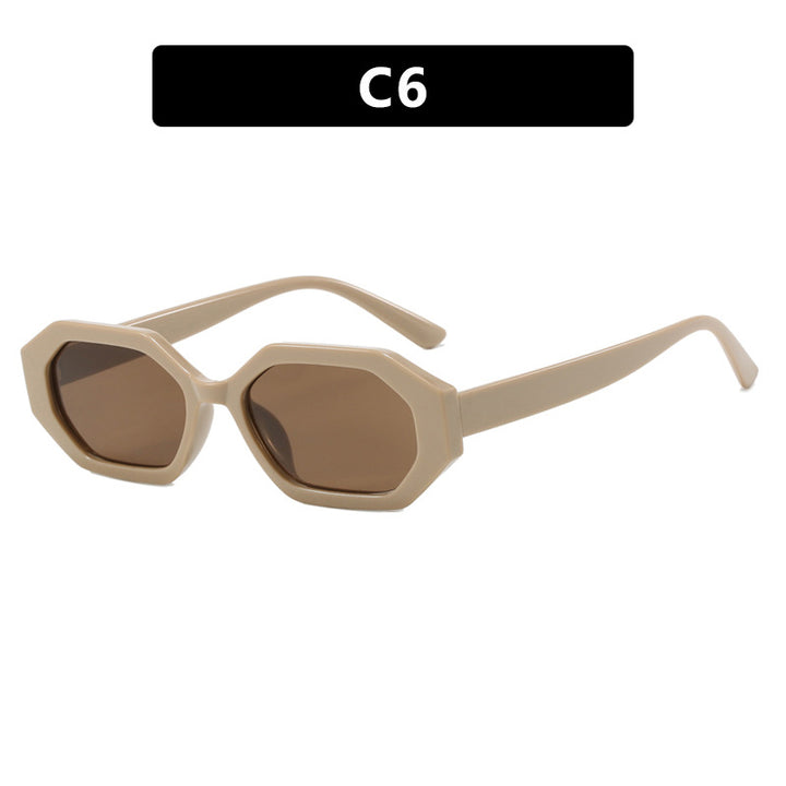 Women's eye-catching sunglasses in a modern octagonal design Skanto