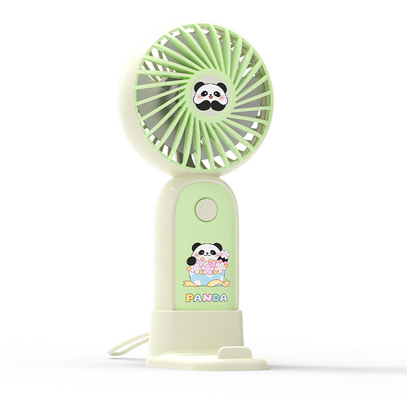 Dame Bærbar Mini-Ventilator i Pandadesign Skanto