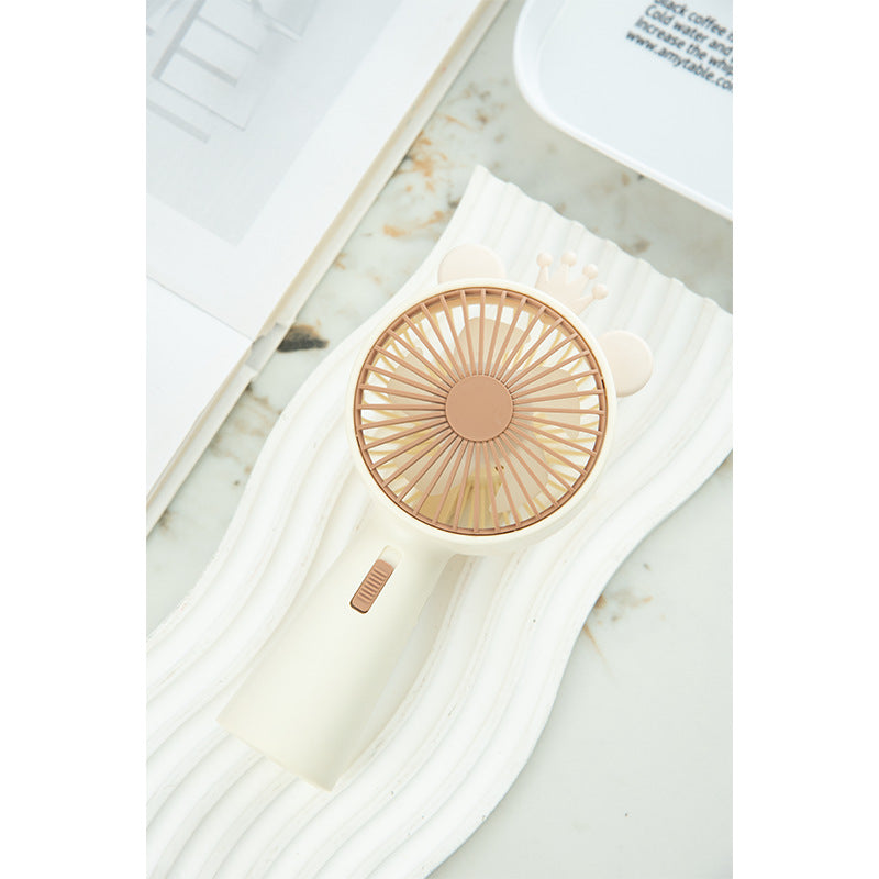 Bærbar Håndholdt Kjøleventilator med Unik Gevir Design Skanto