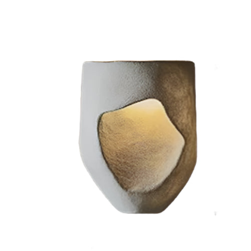 Skanto | Vegglampe laget av polystyren i Wabi-Sabi stil