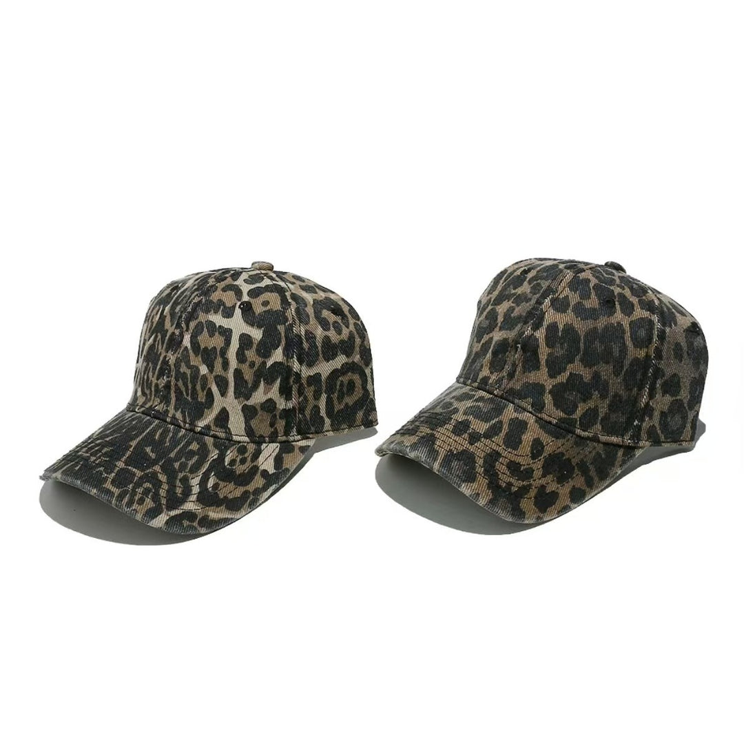 Kvinnenes stilige dyreprint baseball cap Skanto