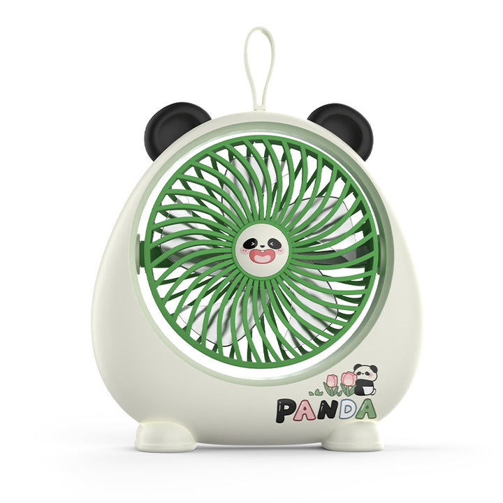 Kvinnes bærbare mini vifte i søtt panda design Skanto