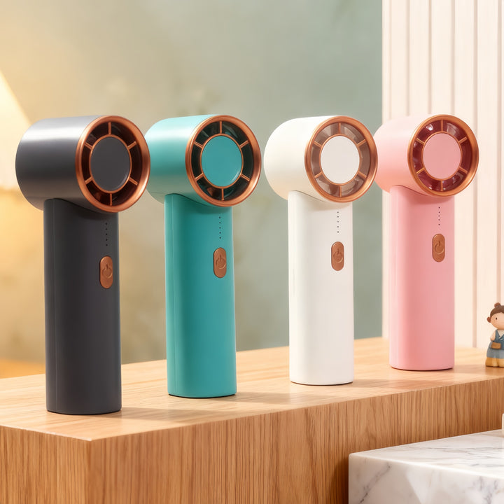 Dame bærbar USB håndvifte med moderne design Skanto