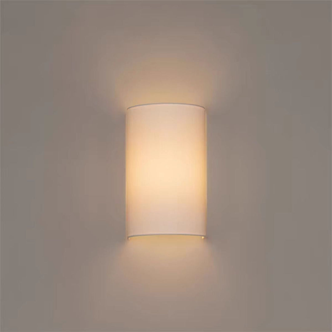 Skanto | Stoff Vegglampe i Japansk Wabi-Sabi Stil