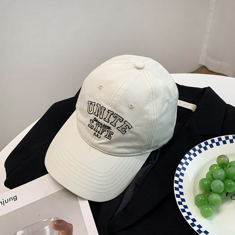 Dame Kausual Grafisk Brodert Caps Skanto 1784083787