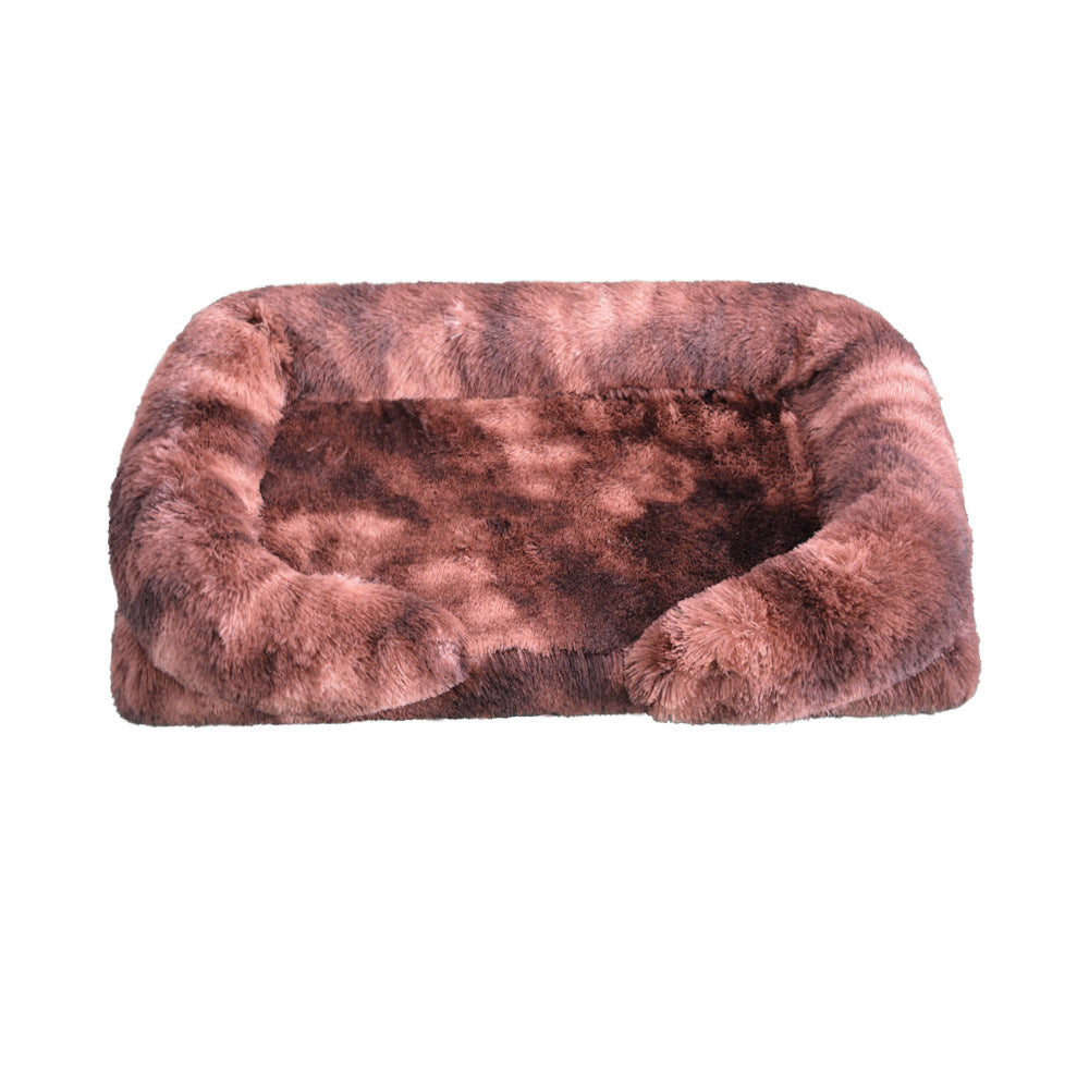 Plush ortopedisk vugge hundeseng