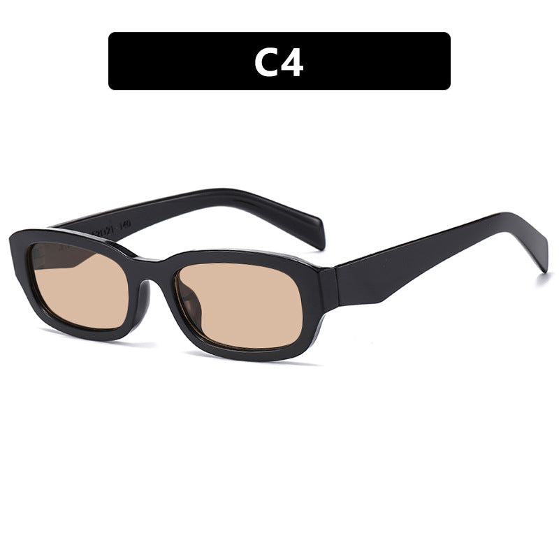 Women's fashionable sunglasses with stylish rectangular frame Skanto