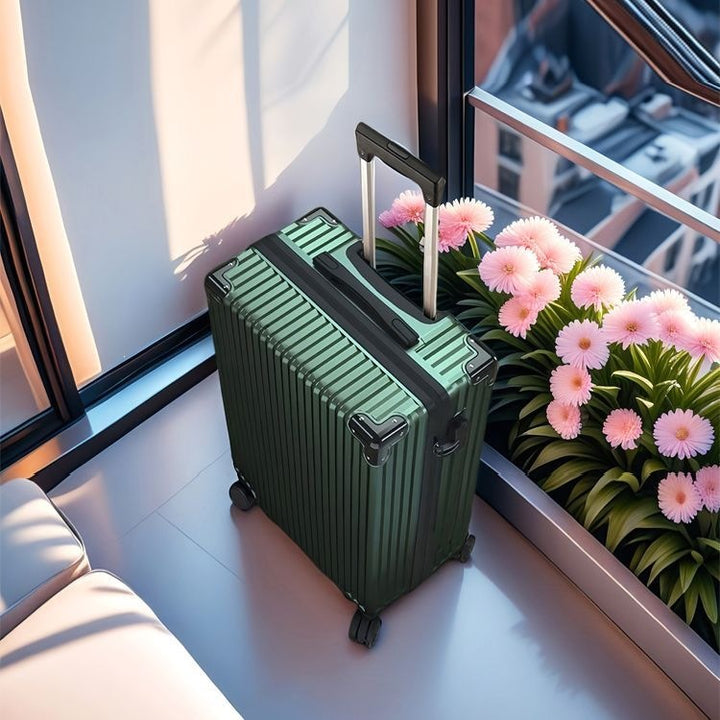 Hardshell Reise koffert med moderne 360-graders hjul og sikkert tallås Skanto