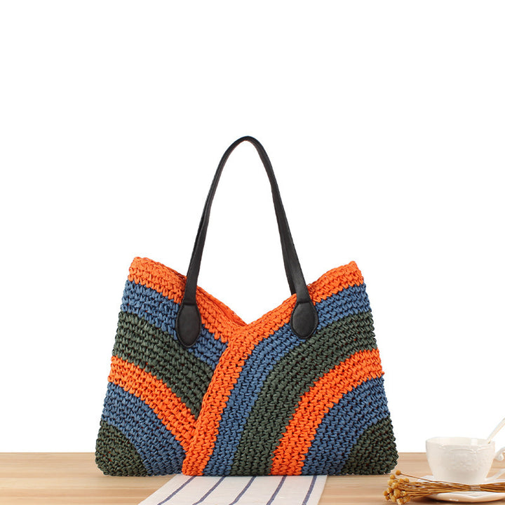 Handbag in Modern Wave Pattern Skanto