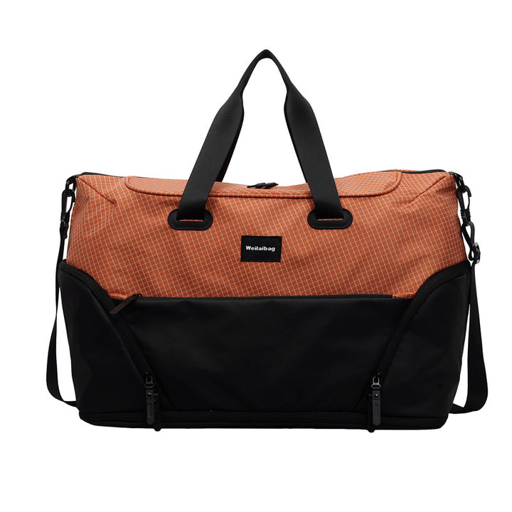 Damer Sporty Reiseveske med sikker fane-design Skanto