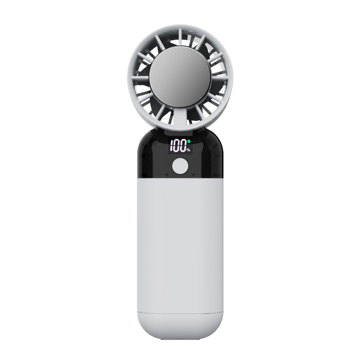 Dame Bærbar USB Vifte med Digitalt Display Skanto