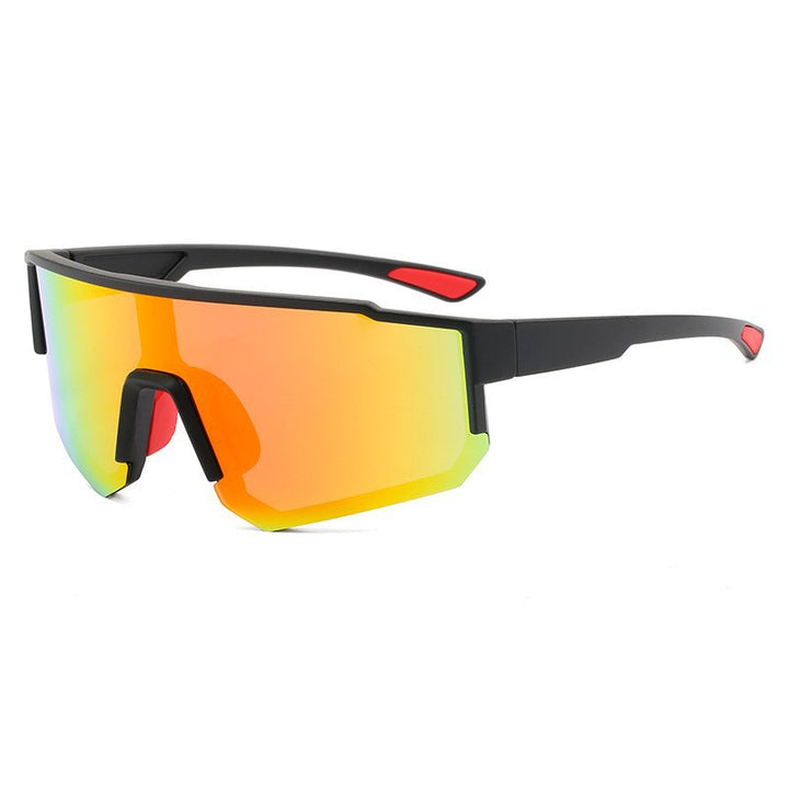 Dame Sporty beskyttelsesbriller med innovativ, bred ramme og polariserte linser Skanto