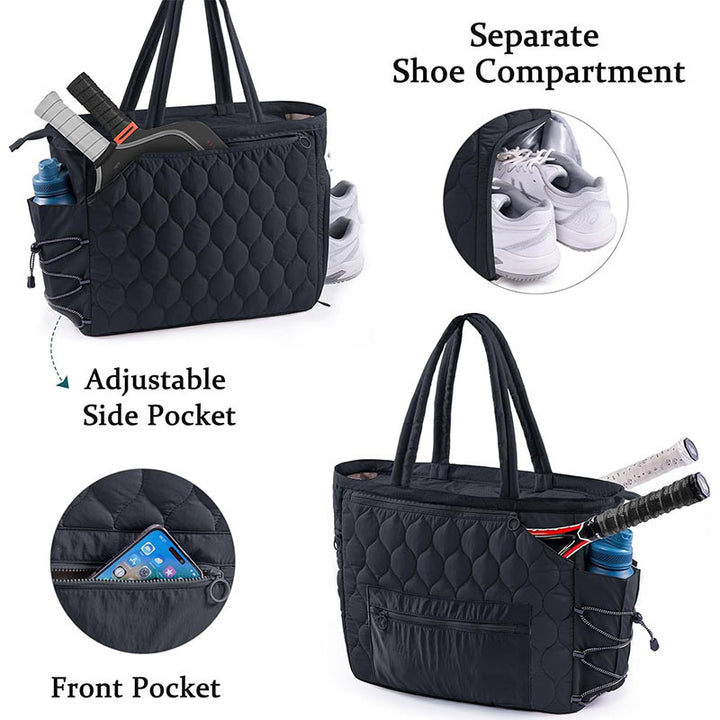 Sportbag med skohylle og mangfoldige rom Skanto