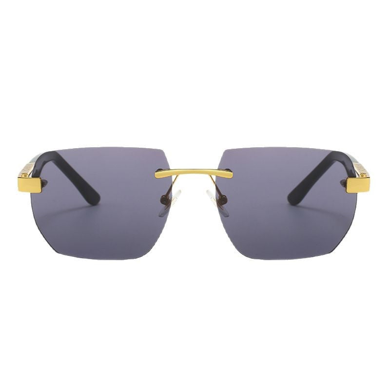 Dame Fashion-solbriller i moderne geometrisk design Skanto