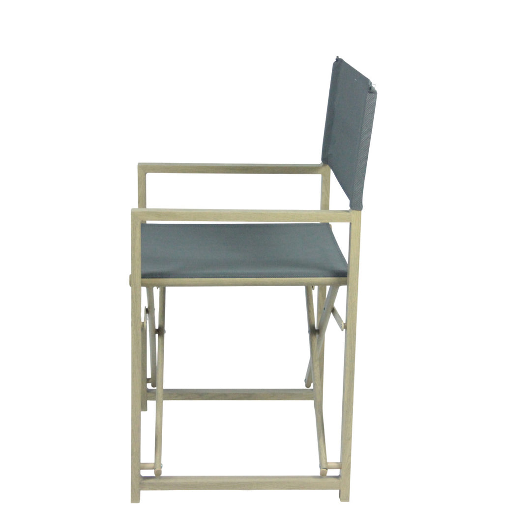 Folding chair with backrest made of high-quality wood Skanto