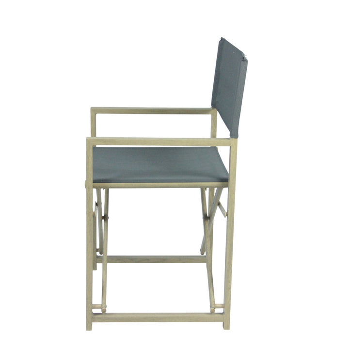 Folding chair with backrest made of high-quality wood Skanto