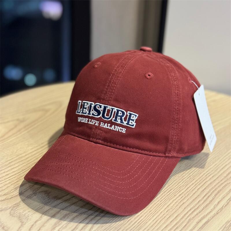 Kvinne Brodert Fritid Caps Skanto