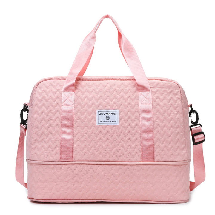 Sporty tote bag with structured outer material Skanto