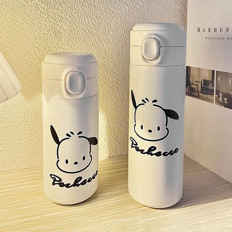 Damen Isolier-Trinkflasche mit sicherem Verschlusssystem und kreativem Design Skanto