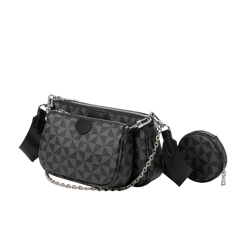 Moderne Crossbody-veske med allsidig fanesystem Skanto