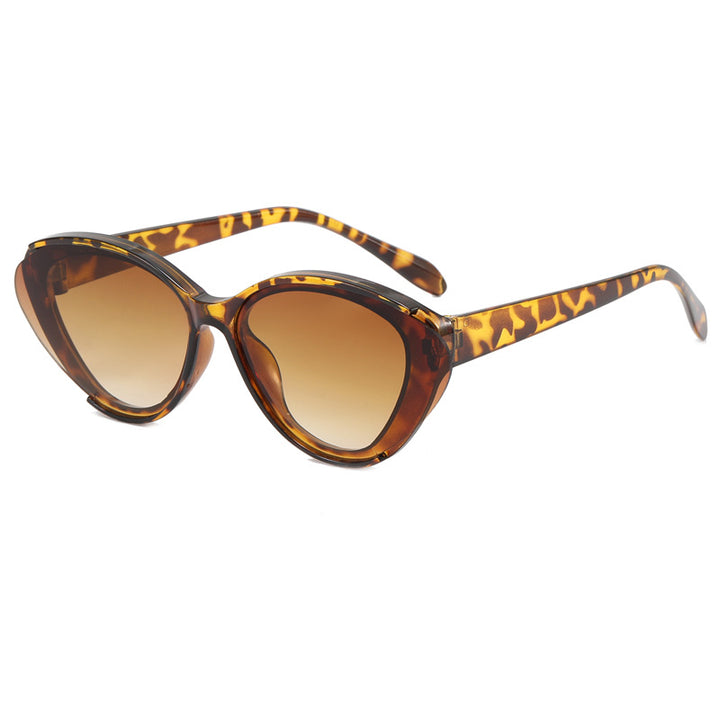 Dame Oversized solbrille med gradient Skanto