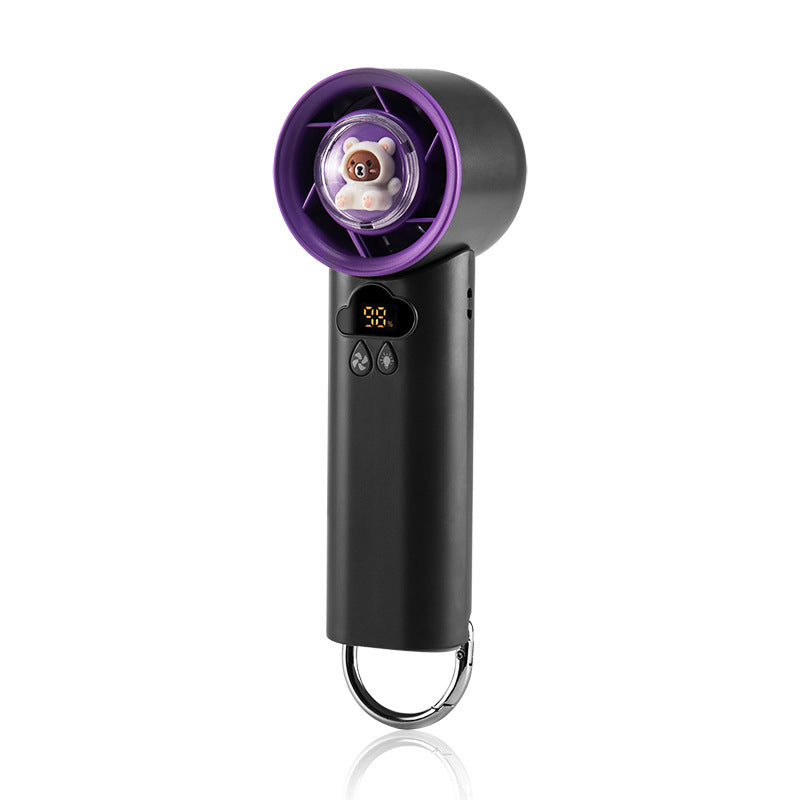 Unisex Mini USB Oppladbar Fuktighetsgivende Vifte Skanto