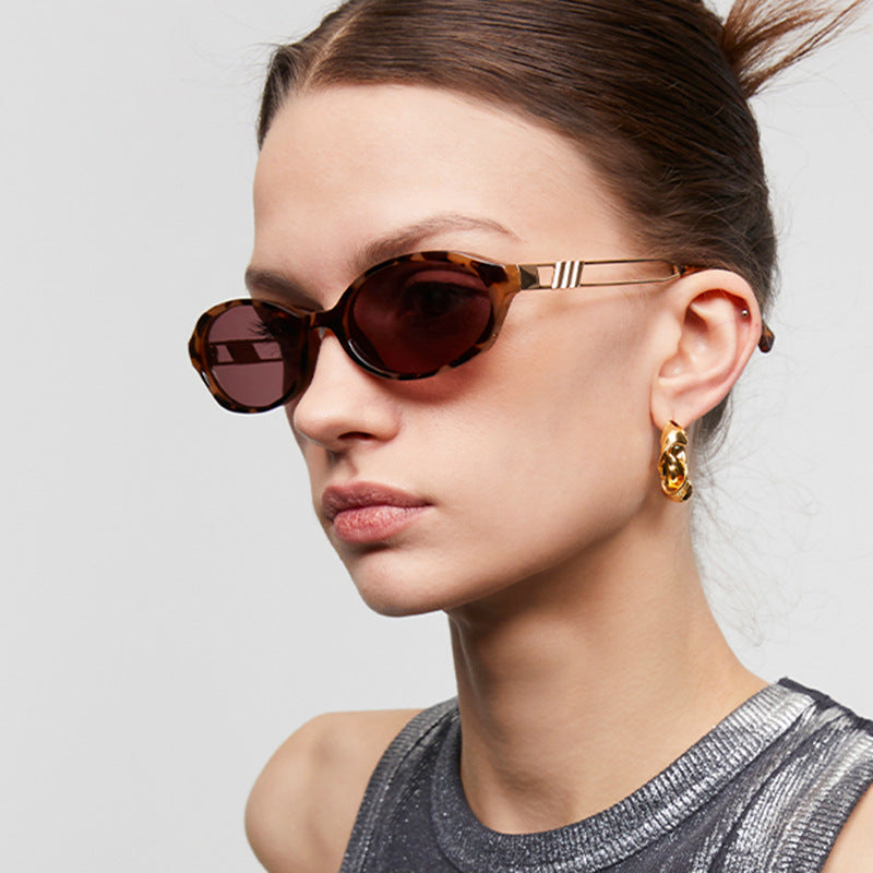 Women's Fashion Sunglasses in Elegant Tortoiseshell Pattern Skanto