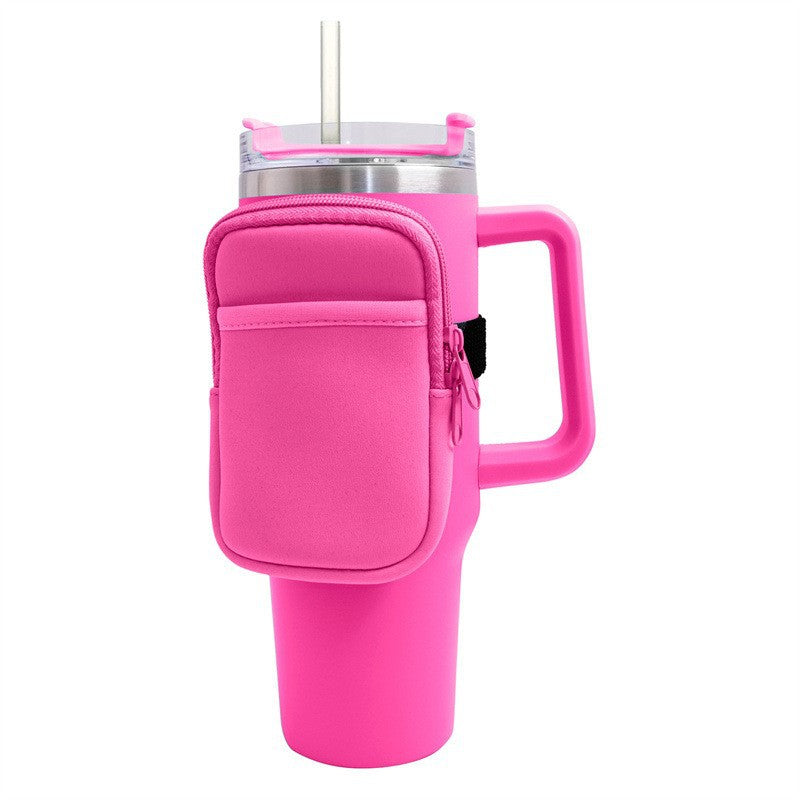 Unisex koppholder med praktisk lomme Skanto