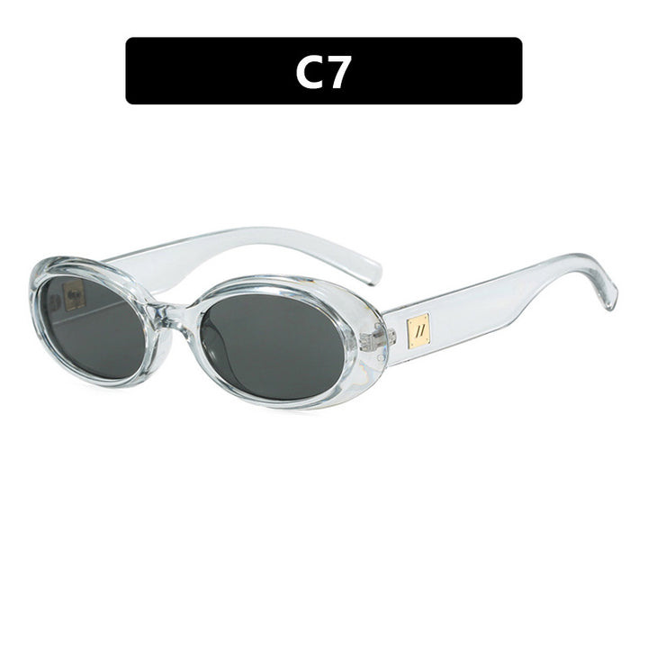 Women's fashionable oversized sunglasses with elegant shape Skanto