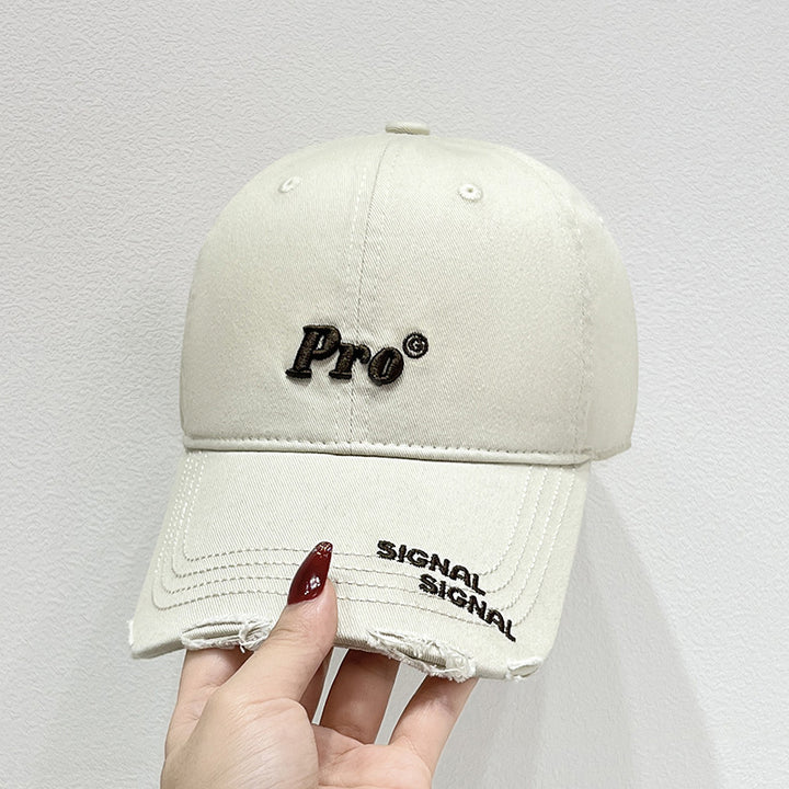 Dame's Casual Distressed Baseball Cap Skanto