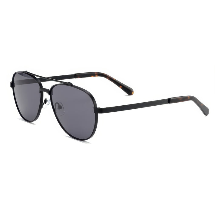 Dame solbriller i elegant aviator-design med polariserte linser Skanto