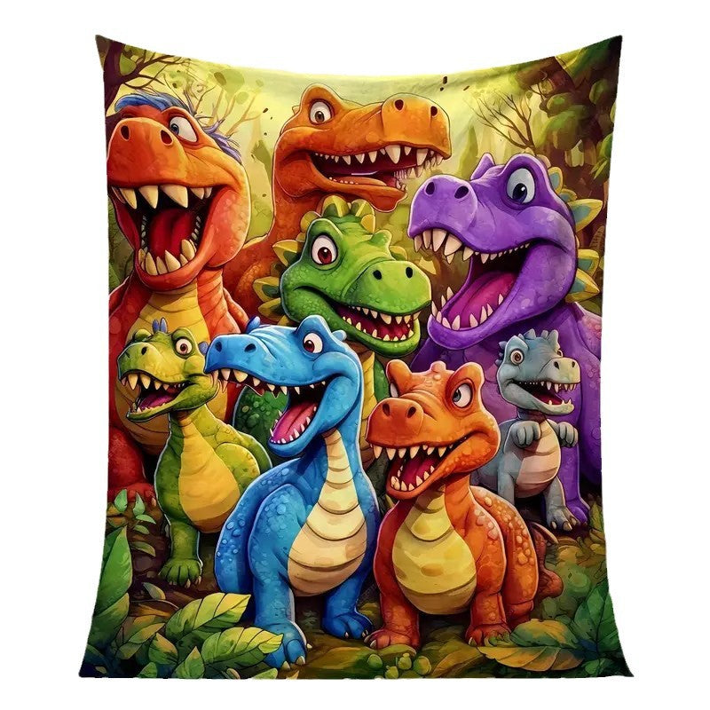 Dinosaurveggteppe Skanto