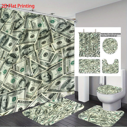 Digital Dollar Bill Badet Sett Skanto