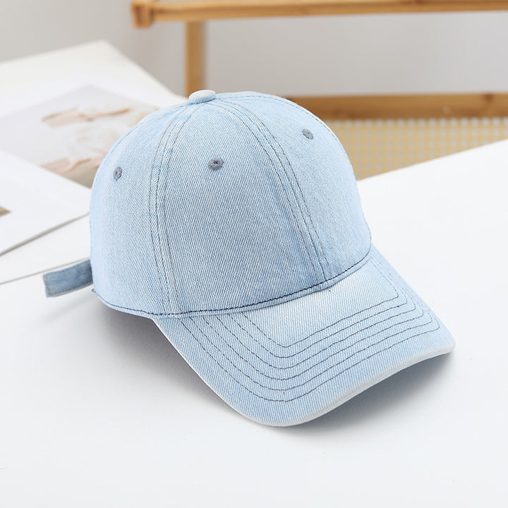 Dame casual og moteriktig Denim-basecap Skanto
