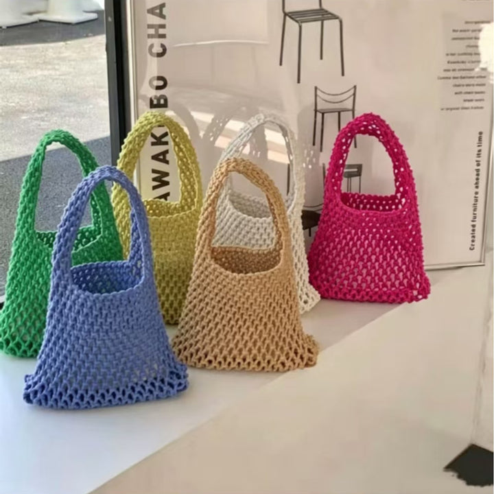 Makramee Tragetasche med moderne design Skanto