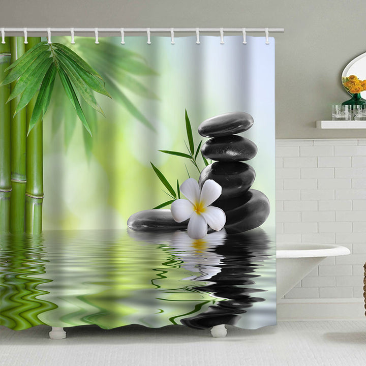 Tranquil Zen Nature Dusjforheng Skanto