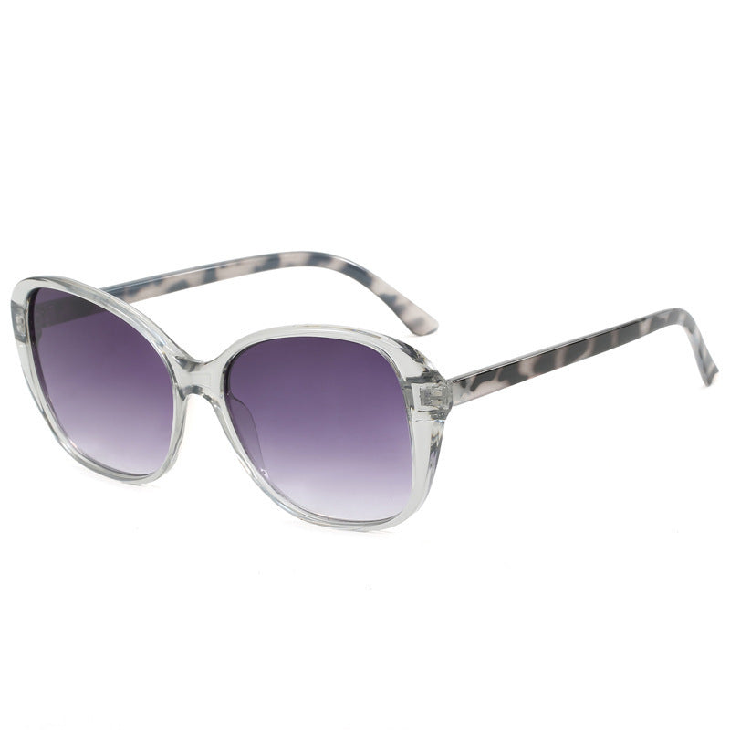 Dame Vintage solbrille med unik, bred ramme Skanto