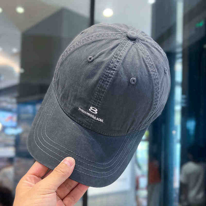 Herre Slitt Bomull Baseball Caps Skanto