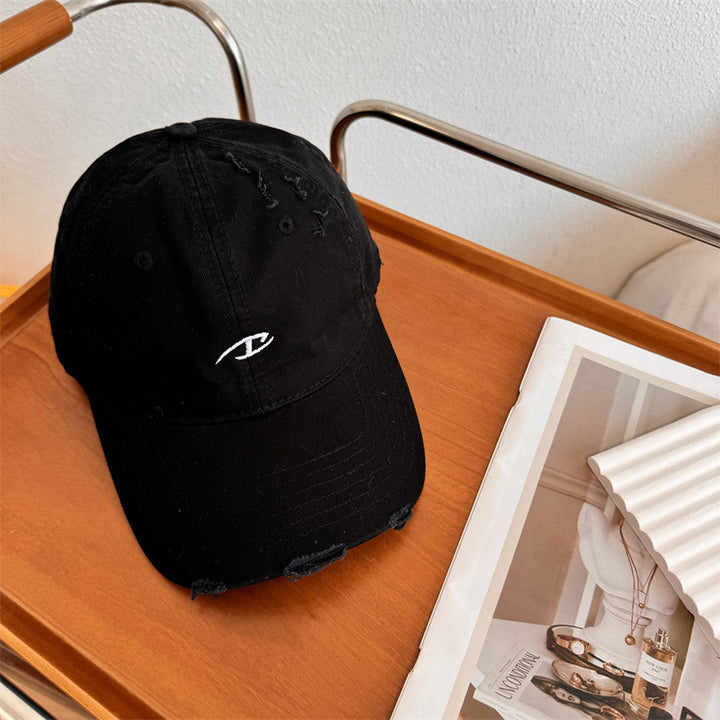 Herre Slitt Bomulls Baseball Caps Skanto